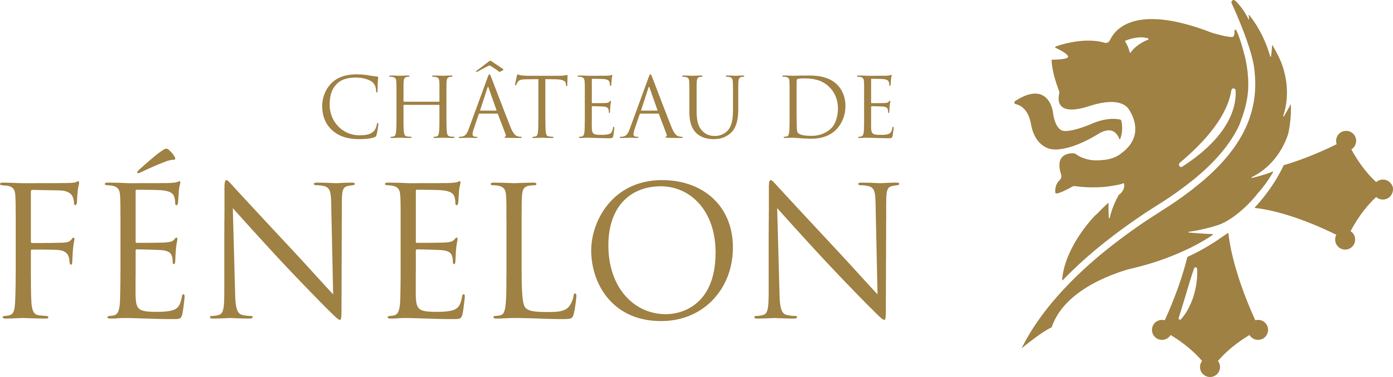 Chateau Fenelon Dordogne Perigord Logo Dore
